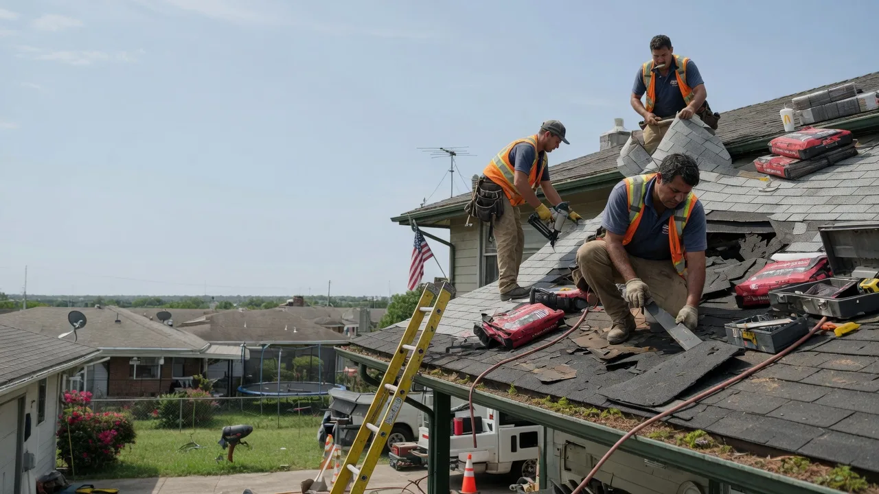 Roof Repair in La Madera, NM near me